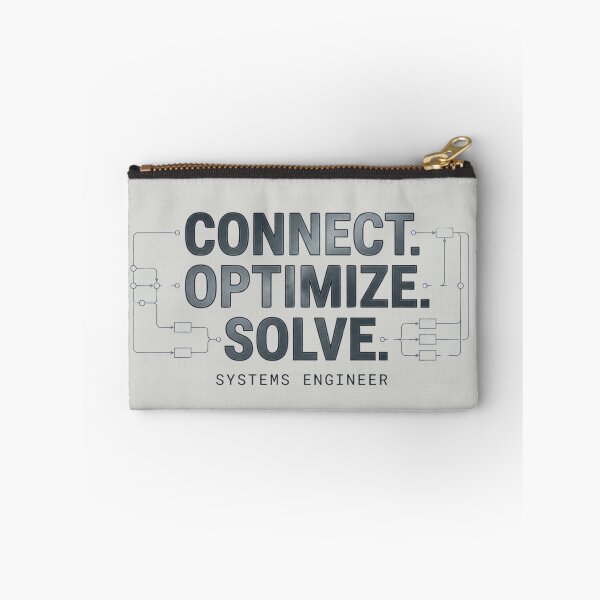 Item preview, Connect Optimize Solve | Systems Engineer designed and sold by Amr Darwish Graphic designer.