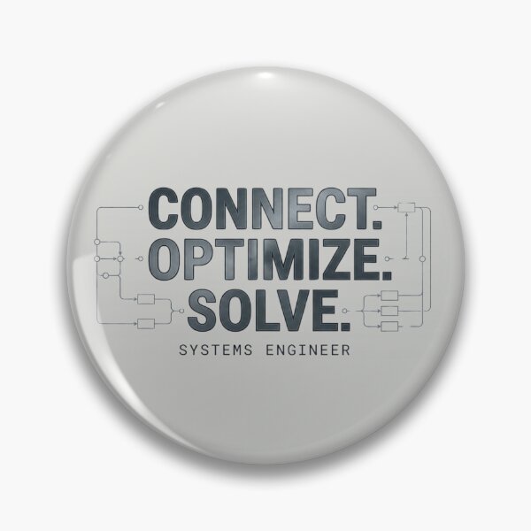 Item preview, Connect Optimize Solve | Systems Engineer designed and sold by Amr Darwish Graphic designer.