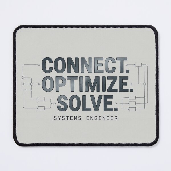 Item preview, Connect Optimize Solve | Systems Engineer designed and sold by Amr Darwish Graphic designer.