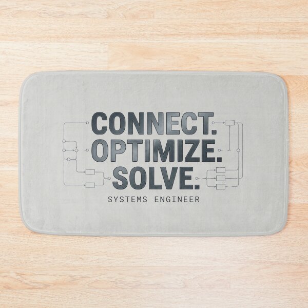 Item preview, Connect Optimize Solve | Systems Engineer designed and sold by Amr Darwish Graphic designer.
