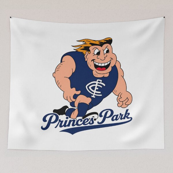 Item preview, Princes Park Blues Drawing  designed and sold by Luke Foran Sports Art.