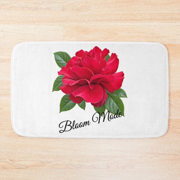Item preview, Bloom Mode Red Rose 2 Shapes Mania designed and sold by Shapes-Mania.