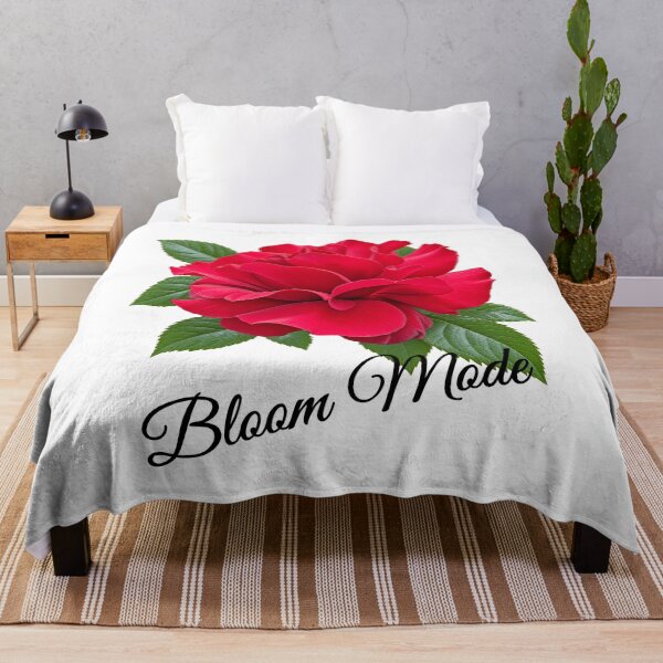 Item preview, Bloom Mode Red Rose 2 Shapes Mania designed and sold by Shapes-Mania.