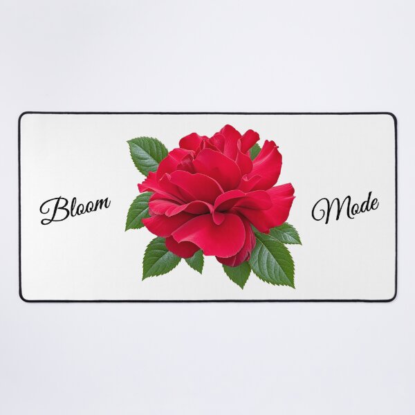 Item preview, Bloom Mode Red Rose 2 Shapes Mania designed and sold by Shapes-Mania.