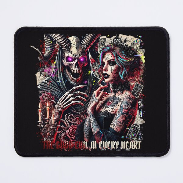 Item preview, Horned Demon Gothic Queen Tarot designed and sold by Voodoo Store Paranormal Collections.