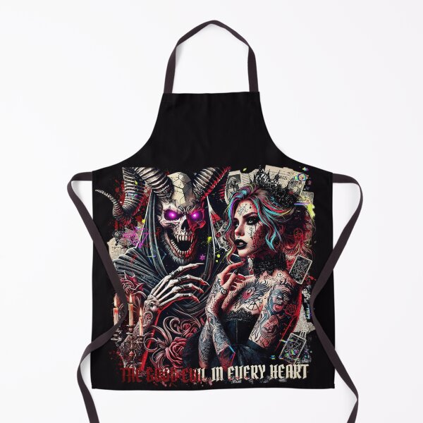 Item preview, Horned Demon Gothic Queen Tarot designed and sold by Voodoo Store Paranormal Collections.
