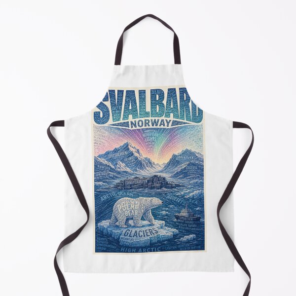Item preview, Svalbard Norway, Longyearbyen and High Arctic Wilderness designed and sold by StampMyPassport.