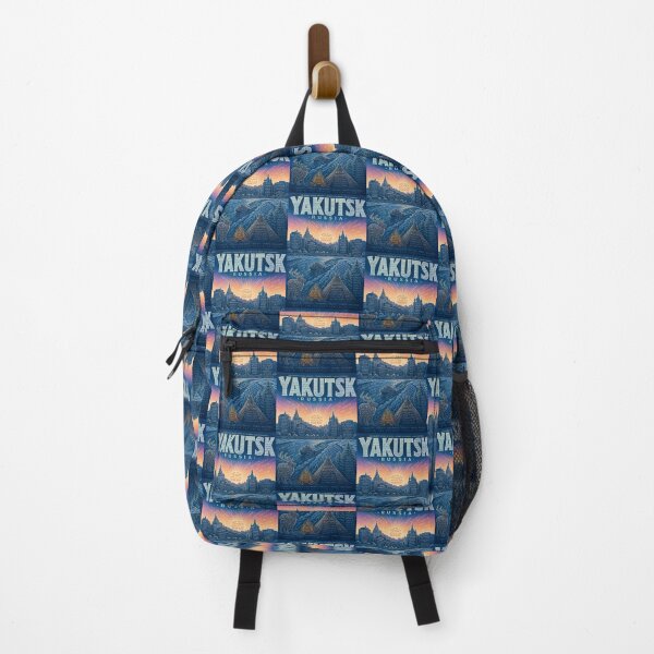 Item preview, Yakutsk Russia, Lena River and Sakha Republic Heritage designed and sold by StampMyPassport.