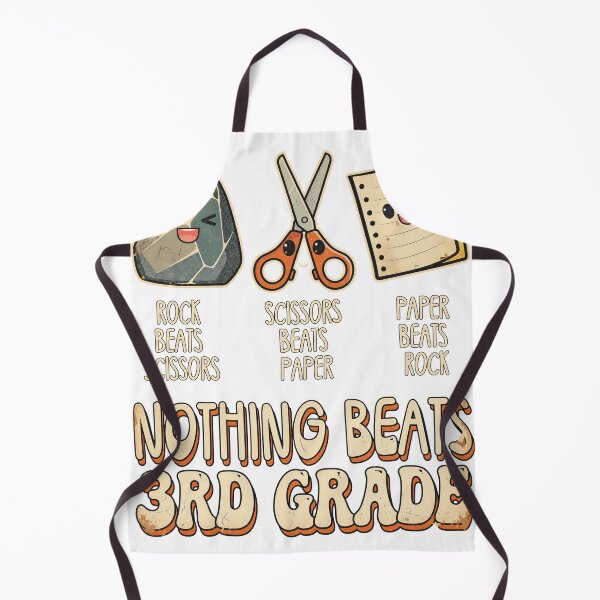 Item preview, Nothing Beats 3rd Grade Rock Paper Scissors designed and sold by skmibi.