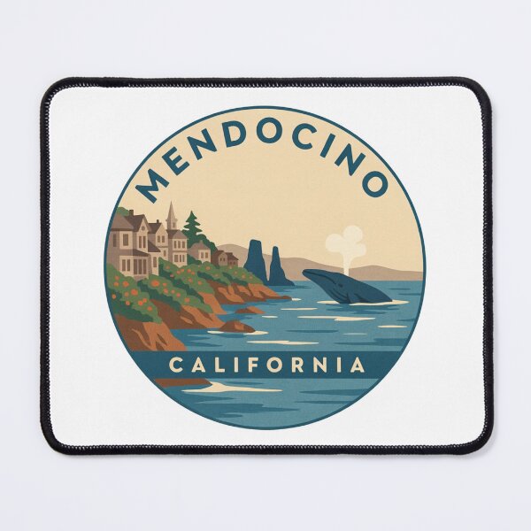 Item preview, Mendocino California: Whale Coast designed and sold by CircinusStore.