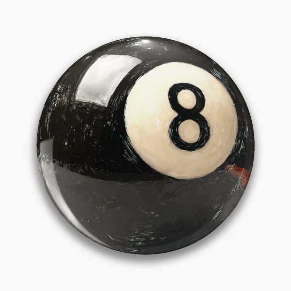 Item preview, Retro Black 8 Ball Billiards designed and sold by jianina-alondra.