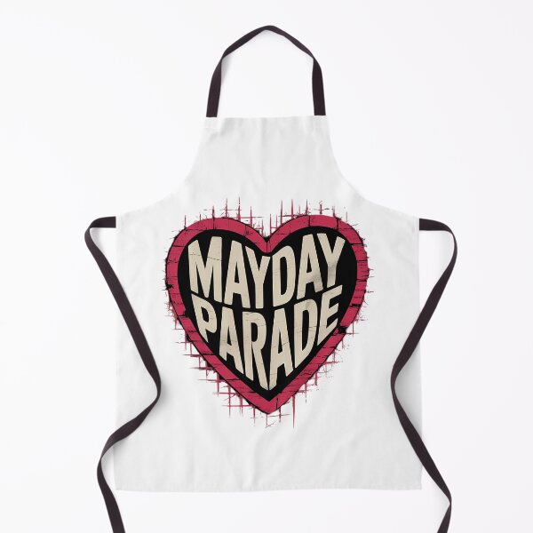 Item preview, Mayday Parade Heart Shaped Grunge Typography designed and sold by rustutokali.