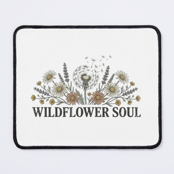 Item preview, Vintage Wildflower Soul Botanical Graphic T-Shirt designed and sold by The Wicked Herbarium.