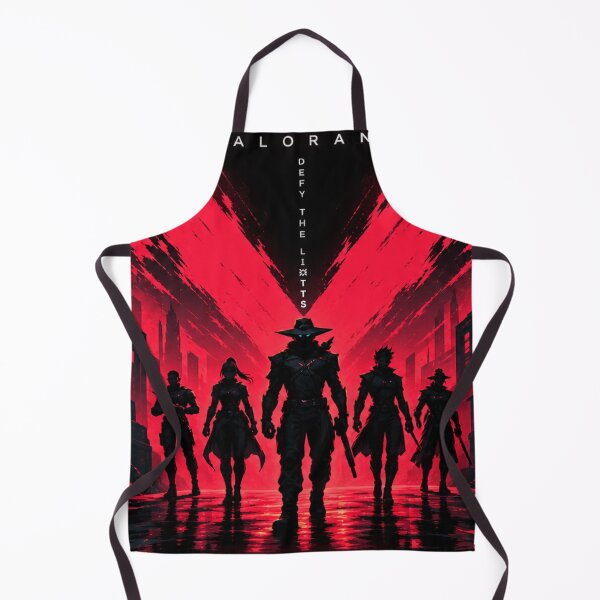 Item preview, Red Valorant Squad – Defy the Limits Gaming Poster designed and sold by NBT-NOVA.
