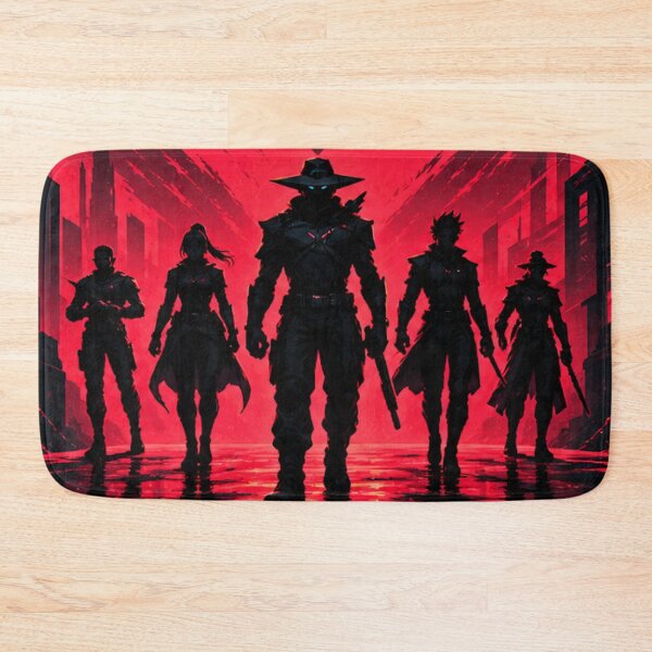 Item preview, Red Valorant Squad – Defy the Limits Gaming Poster designed and sold by NBT-NOVA.