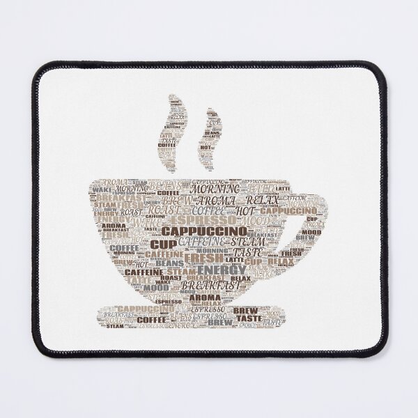 Item preview, Coffee Cup Typography Word Cloud Espresso Lover Art designed and sold by Aelmajaoui.