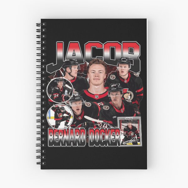 Item preview, Jacob Bernard-Docker Ottawa Hockey Player Retro Collage Graphic designed and sold by WendyFros39809.