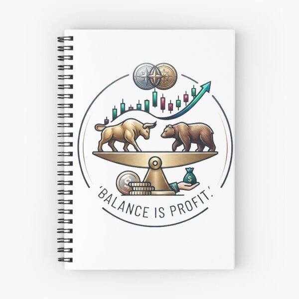 Item preview, ​Professional Bull aur Bear Trading Logo - Stock Market Emblem designed and sold by BS Creations.