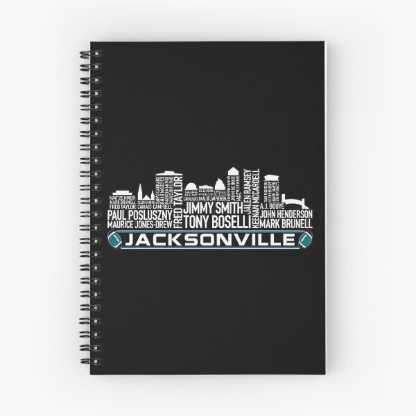 Item preview, Leyendas del fútbol americano de Jacksonville, nombres de jugadores, gráfico vintage para aficionados designed and sold by JessicaDa69167.