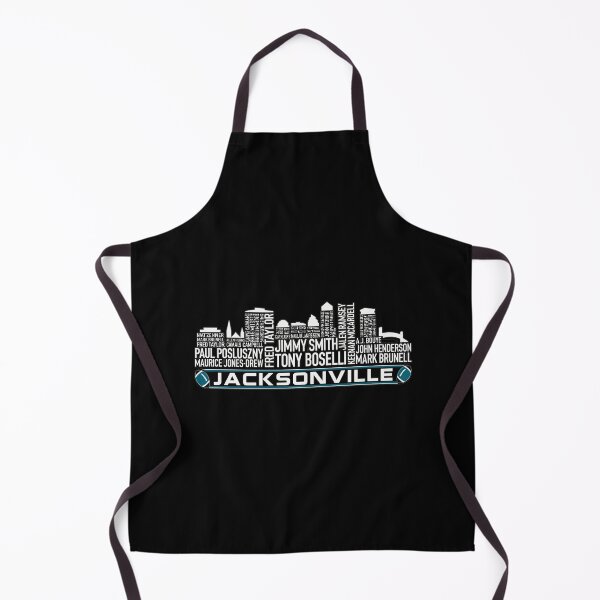 Item preview, Jacksonville Football Legends Skyline Player Names Vintage Fan Graphic designed and sold by JessicaDa69167.