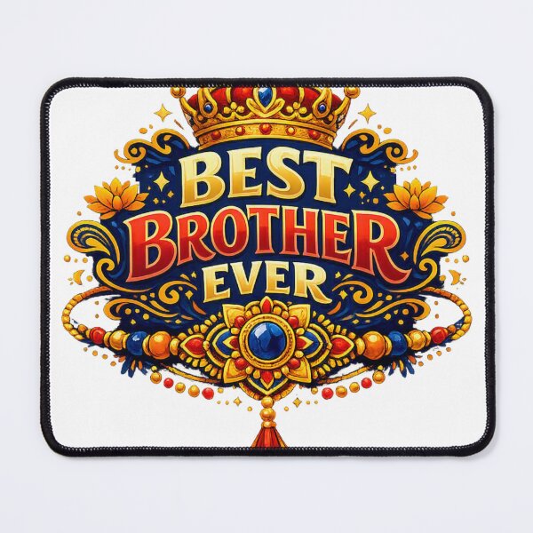 Item preview, Best Brother Ever – Funny Raksha Bandhan Rakhi & Crown Design designed and sold by digitallyyour.