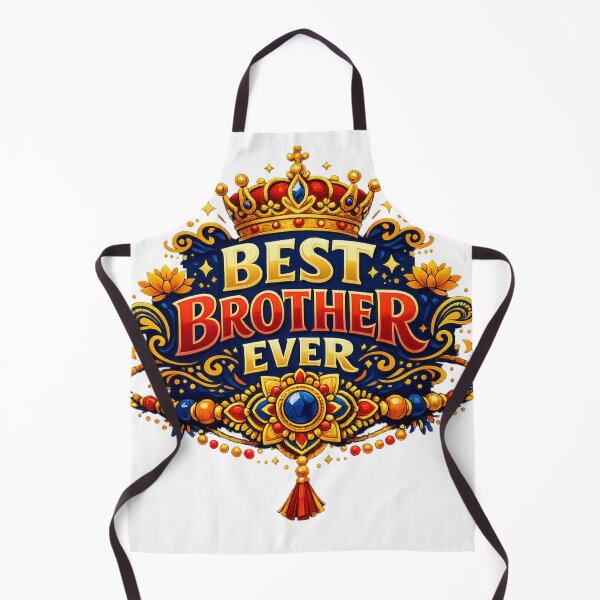 Item preview, Best Brother Ever – Funny Raksha Bandhan Rakhi & Crown Design designed and sold by digitallyyour.