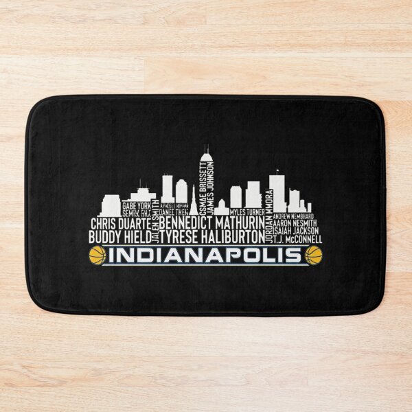 Item preview, Indianapolis Football Skyline 2023 Player Names Tee designed and sold by JohnCurti54829.