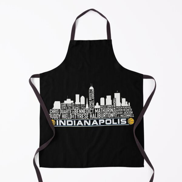 Item preview, Indianapolis Football Skyline 2023 Player Names Tee designed and sold by JohnCurti54829.