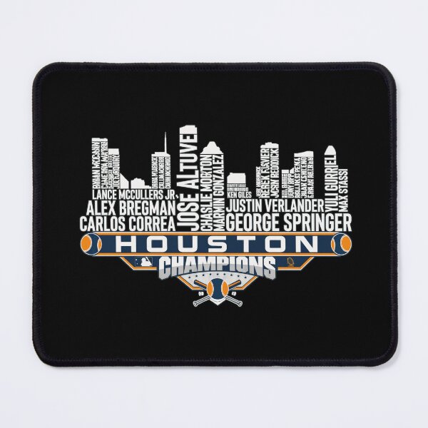 Item preview, Houston Champions Baseball Skyline Player Names Tee designed and sold by MichelleT95289.