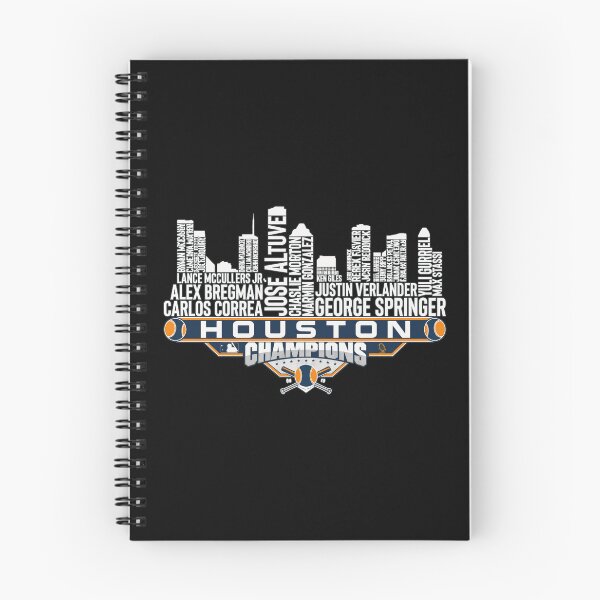 Item preview, Houston Champions Baseball Skyline Player Names Tee designed and sold by MichelleT95289.