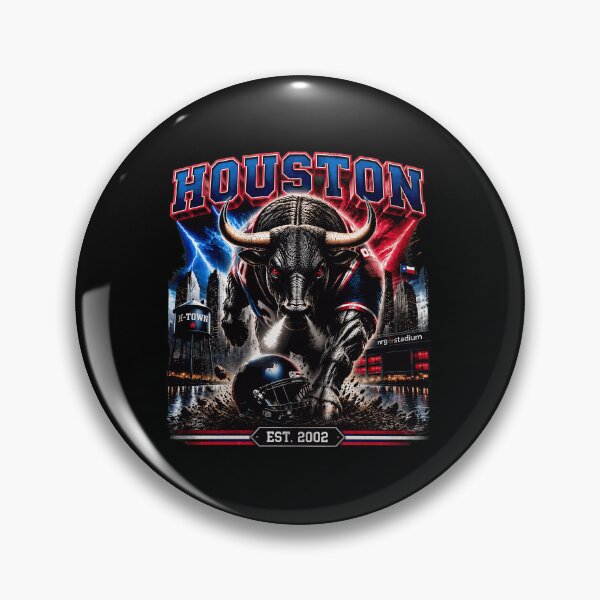 Item preview, Houston Bull Football Est 2002 City Stadium Graphic Tee designed and sold by JenniferC26387.