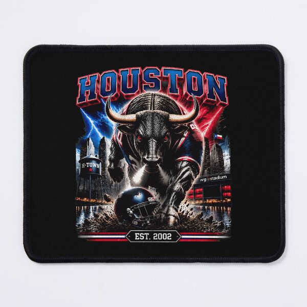 Item preview, Houston Bull Football Est 2002 City Stadium Graphic Tee designed and sold by JenniferC26387.