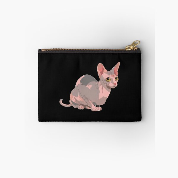 Item preview, Sphynx Cat Sitting Artistic Portrait designed and sold by OlyvieArt.