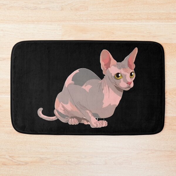 Item preview, Sphynx Cat Sitting Artistic Portrait designed and sold by OlyvieArt.