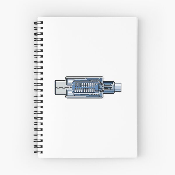 Item preview, USB-C Connector Cutaway - Custom Cable Keyboard Art designed and sold by Node & Switch.