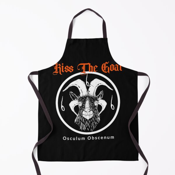 Item preview, Kiss The Goat Osculum Obscenum Satanic Symbol designed and sold by Bludragon07.