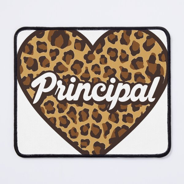 Item preview, Leopard Heart Principal Retro Script designed and sold by lht6474.