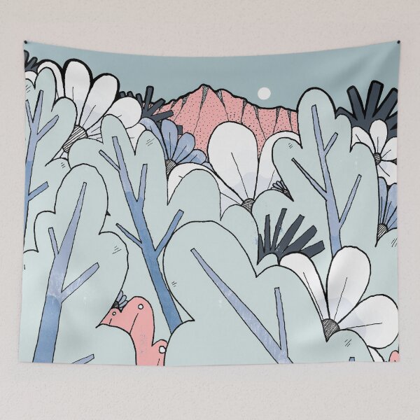 Item preview, Pale garden lands designed and sold by Swadeillustrations.
