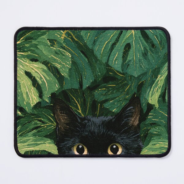 Item preview, Midnight Whisker in Jungle Green designed and sold by Venon28.
