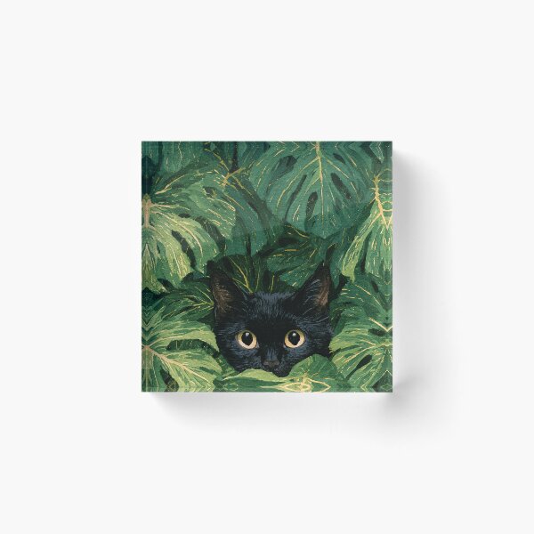 Item preview, Midnight Whisker in Jungle Green designed and sold by Venon28.