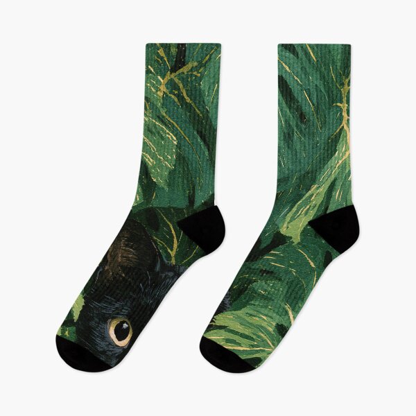 Item preview, Midnight Whisker in Jungle Green designed and sold by Venon28.