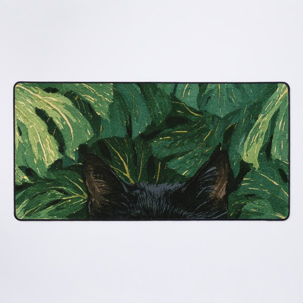 Item preview, Midnight Whisker in Jungle Green designed and sold by Venon28.