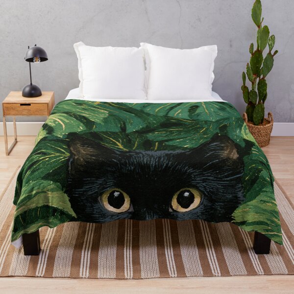 Item preview, Midnight Whisker in Jungle Green designed and sold by Venon28.