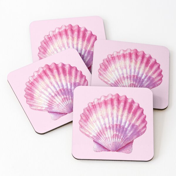 Item preview, Pink Seashell Coastal Mermaid Aesthetic designed and sold by jianina-alondra.