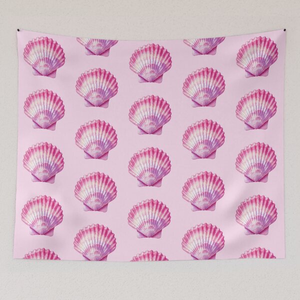 Item preview, Pink Seashell Coastal Mermaid Aesthetic designed and sold by jianina-alondra.