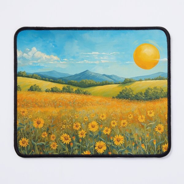 Item preview, Sunflower fields with the sunrise designed and sold by Anisha Vaz.