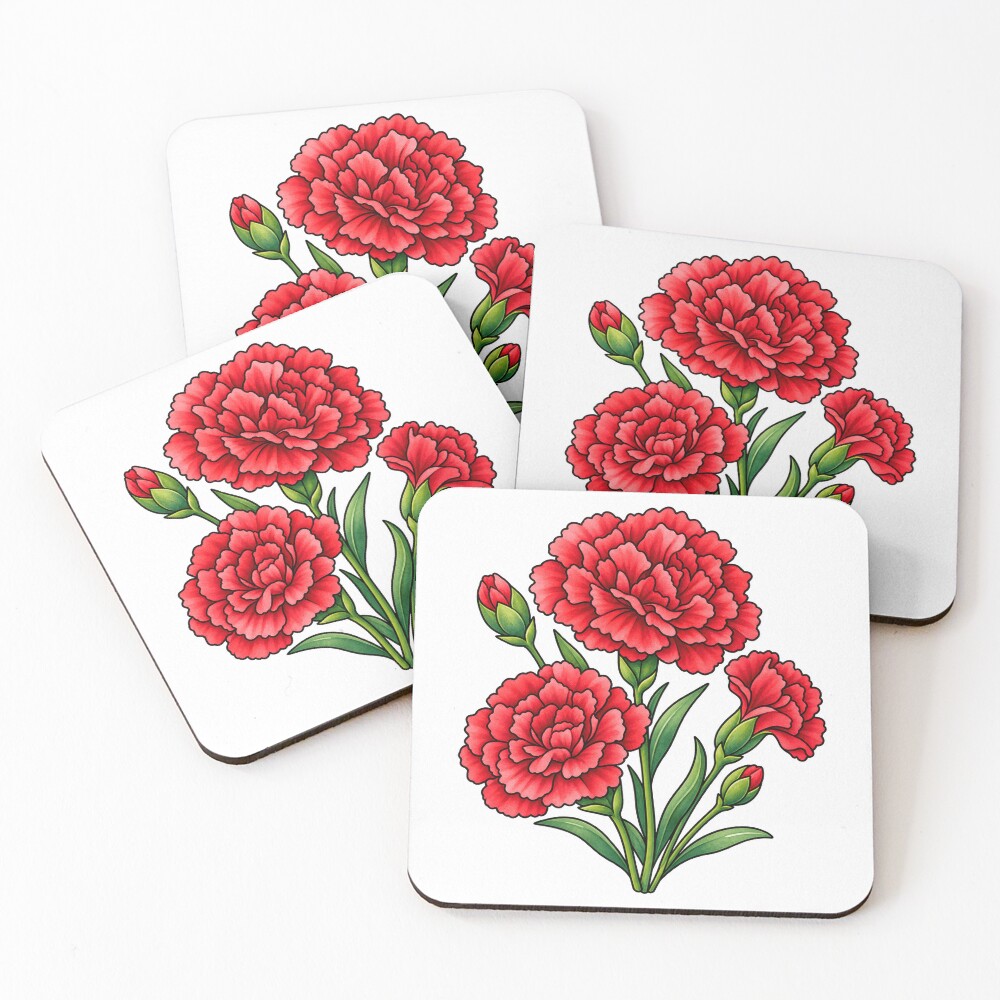 Item preview, Coasters (Set of 4) designed and sold by GraphicsClub.