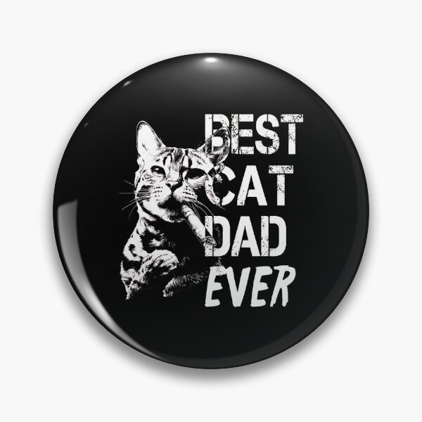 Item preview, Best Cat Dad Ever Bengal Cat Portrait designed and sold by OlyvieArt.