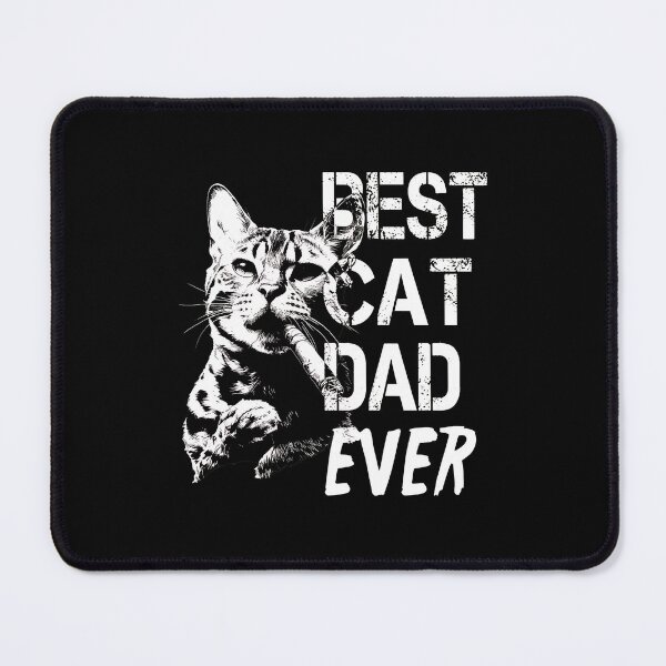 Item preview, Best Cat Dad Ever Bengal Cat Portrait designed and sold by OlyvieArt.