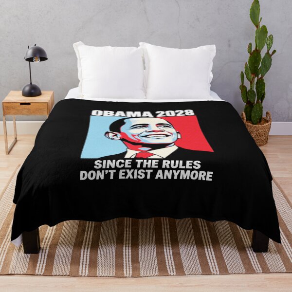 Item preview, Obama 2028 Since Rules Don’t Exist Anymore Face designed and sold by IreneMeyerr.